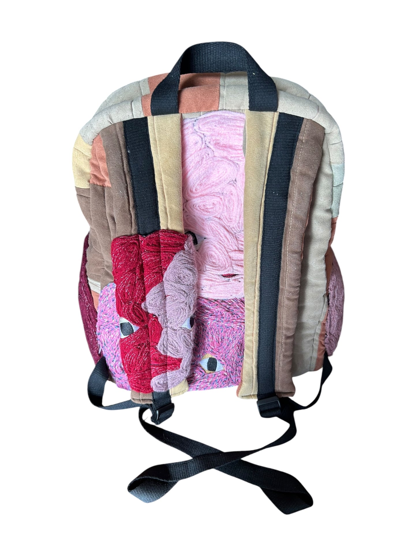 Plastered Faces Backpack Rose 1/1