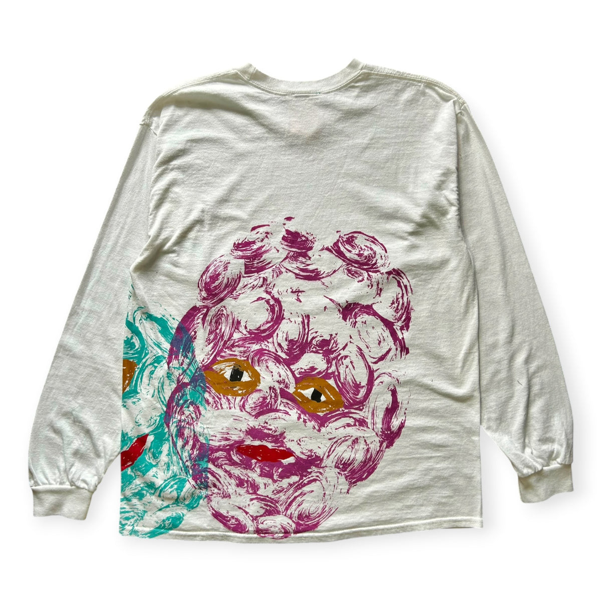 Plastered Faces 1/1 White (Size M)