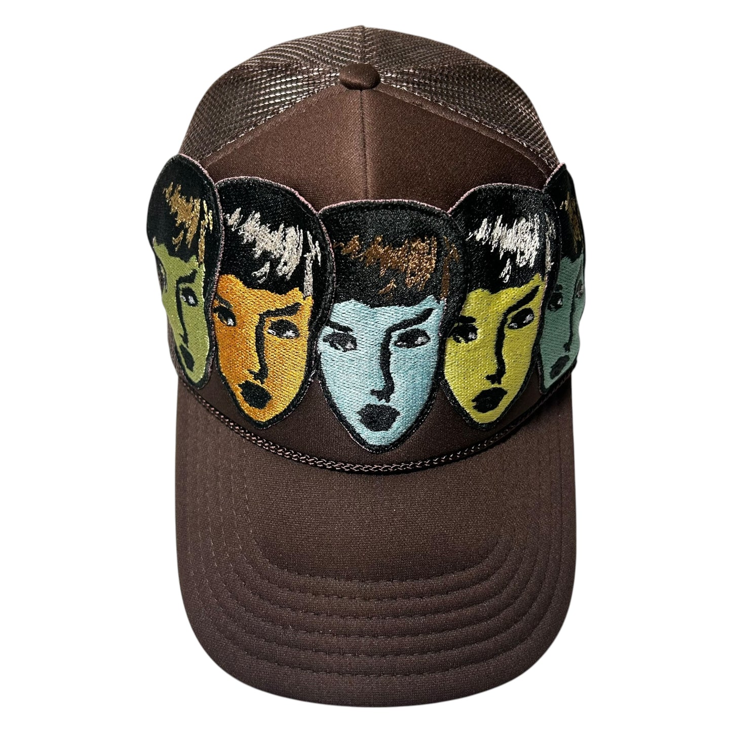 Womanly Beauty Trucker Hat Brown 1/1