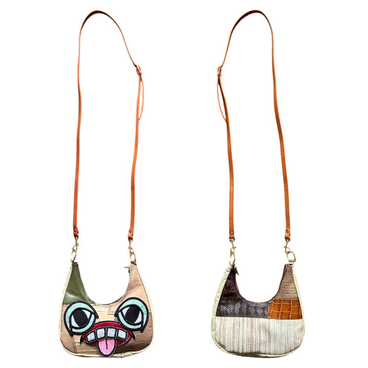 Paneled Crossbody Monster Purse 1/1
