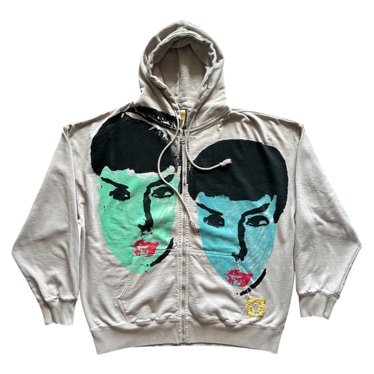 Womanly Beauty 1/1 Tan Hoodie (Size M)