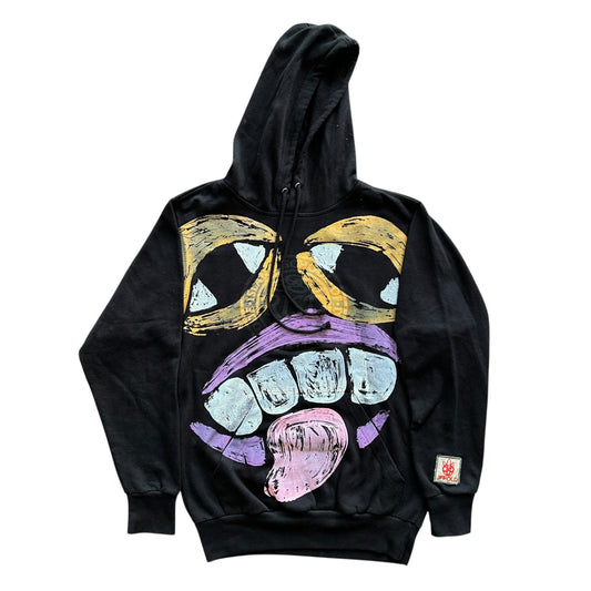 Monster Face 1/1 Black Hoodie (Size S)