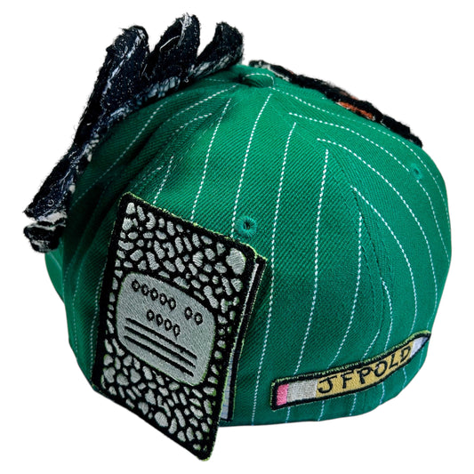 1/1 Rad Dude Green Stripped Hat