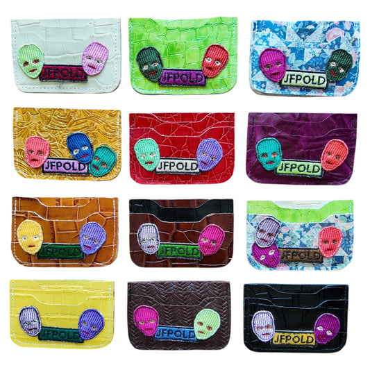 Plastered Faces Cardholders (1-12)