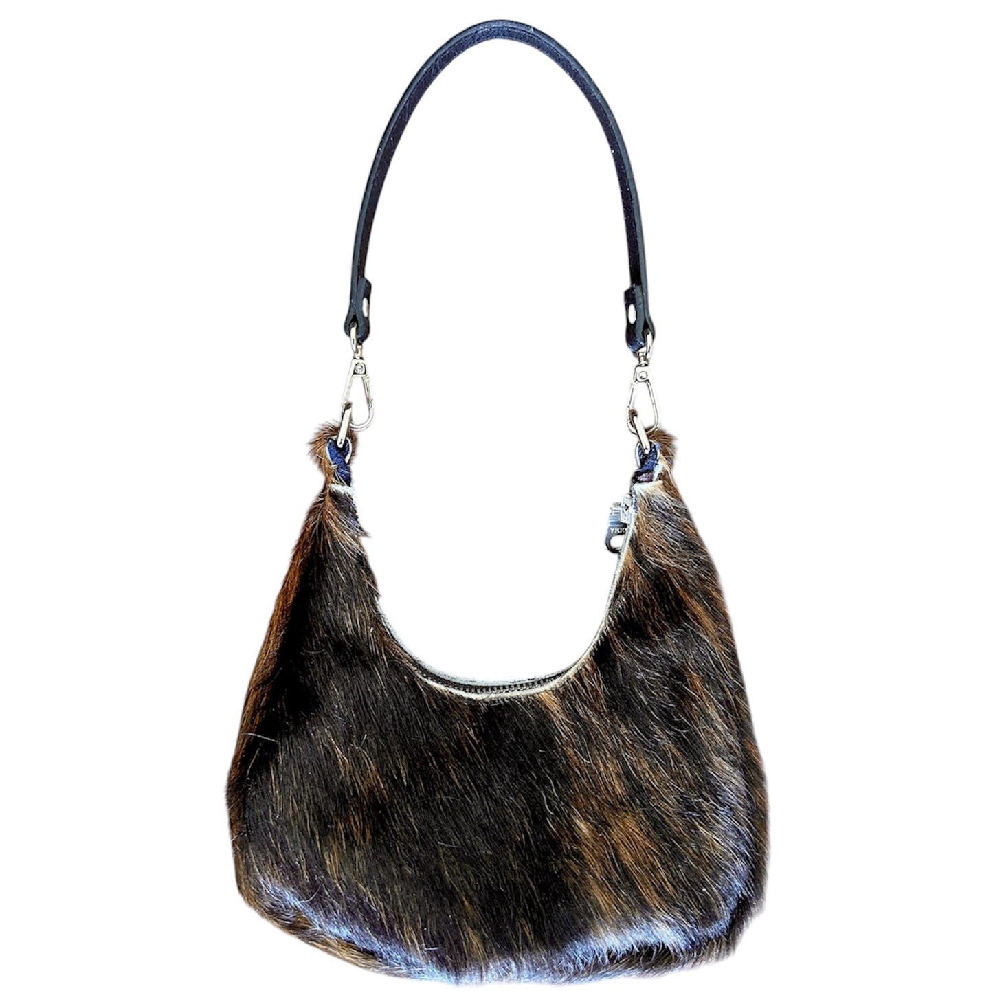 Lilac eyeshadow fur Monster Purse 1/1