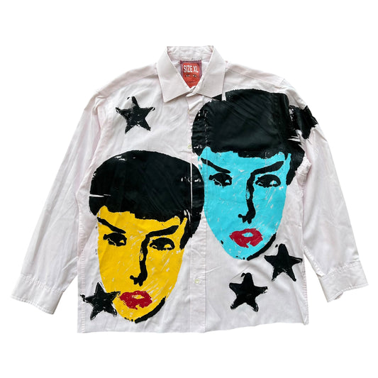 Womanly Beauty 1/1 Button Up (White Size XL)