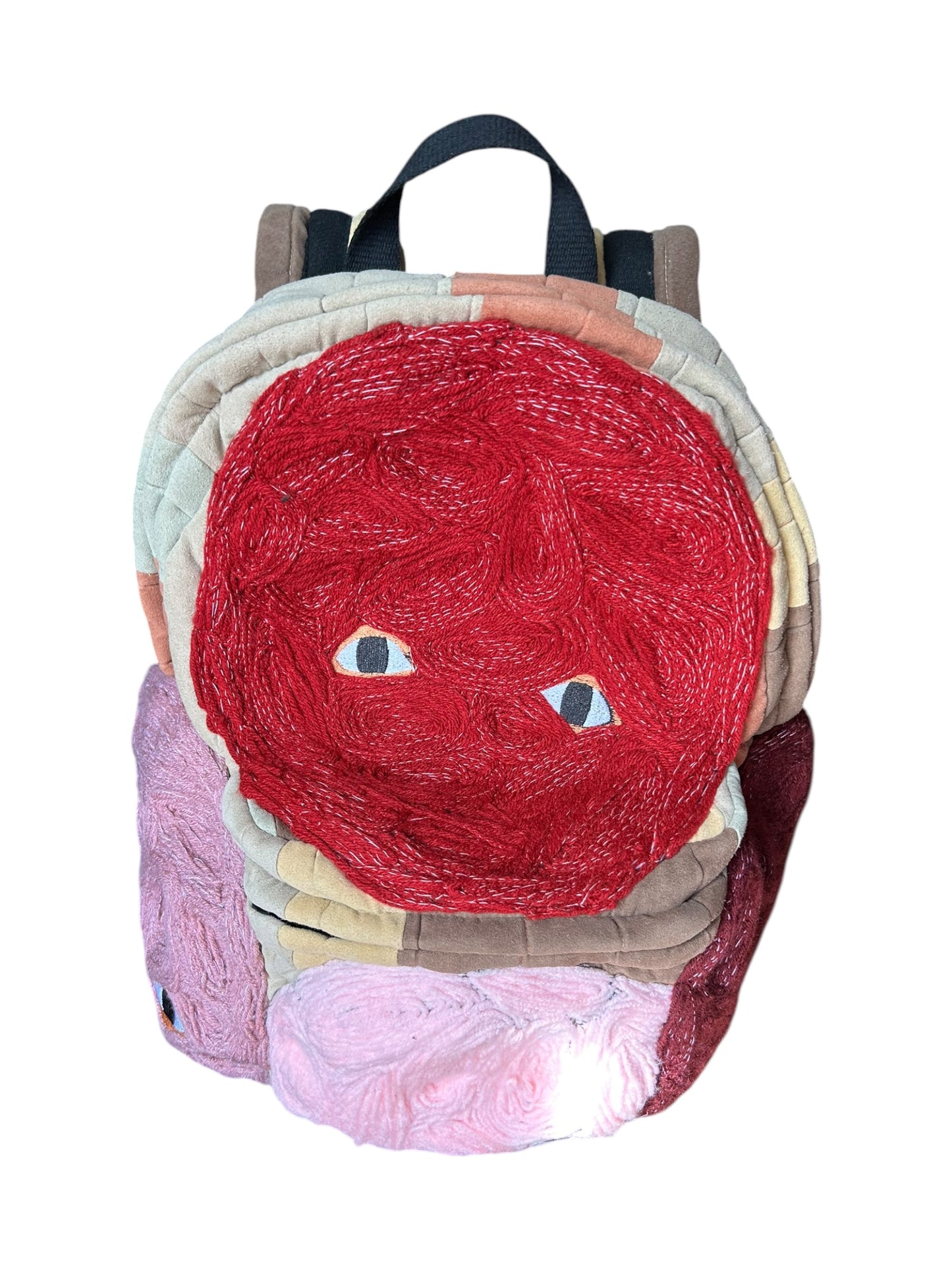 Plastered Faces Backpack Rose 1/1