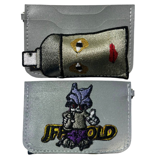 Spray Paint Runner 1/1 Reflective Lighter Pocket Cardholder