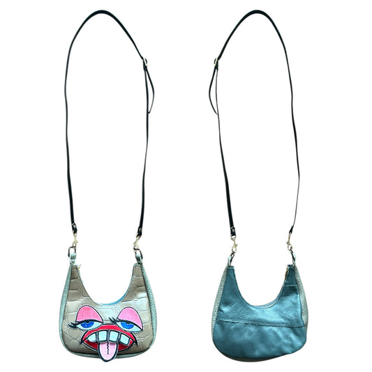 Pink Eyeshadow Attitude Crossbody Monster Purse 1/1