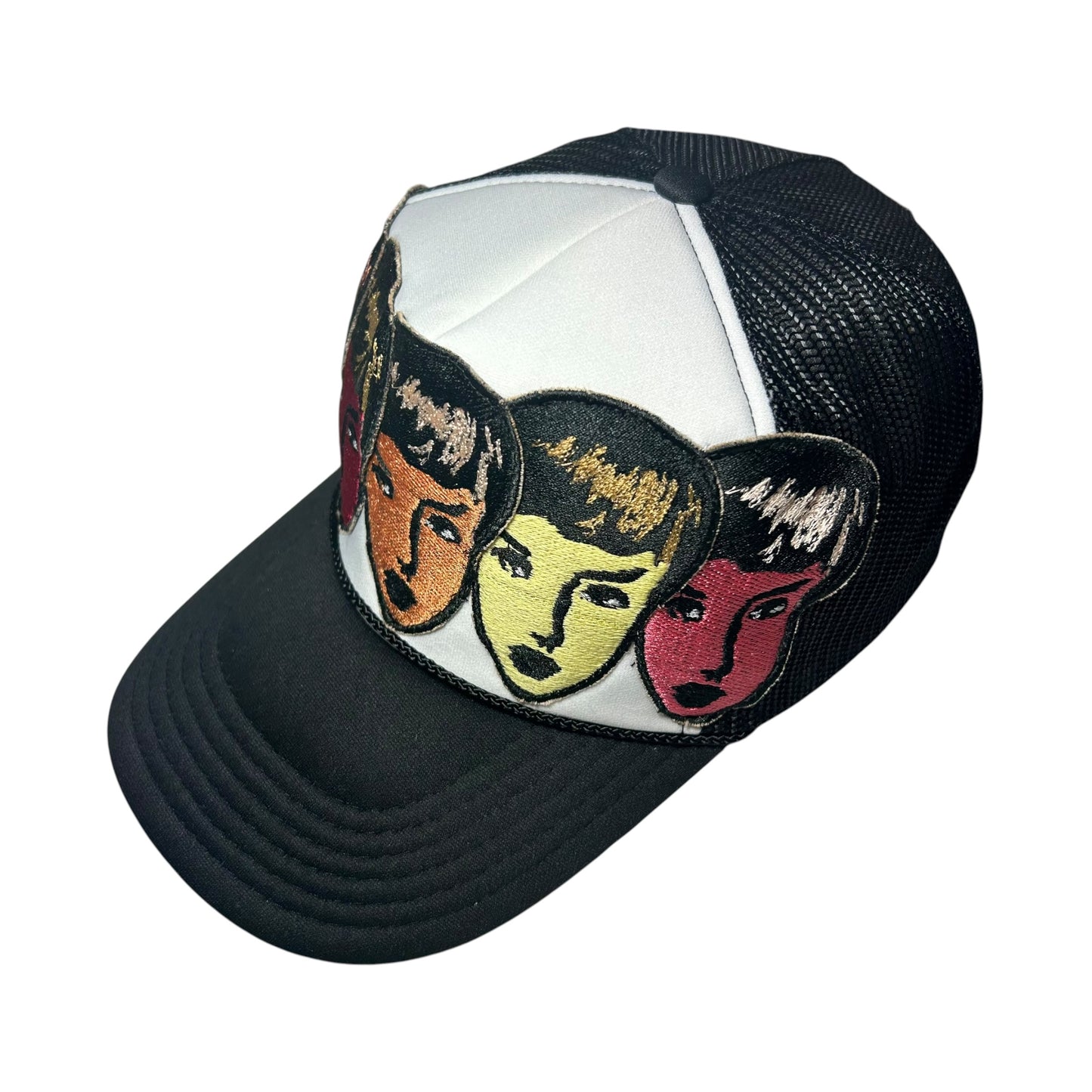 Womanly Beauty Trucker Hat Black/ Autumn 1/1