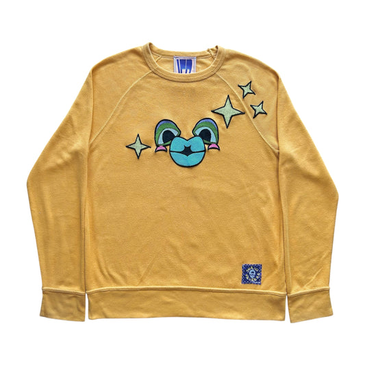 Monster Kiss Face 1/1 Yellow Longsleeve (Size M)