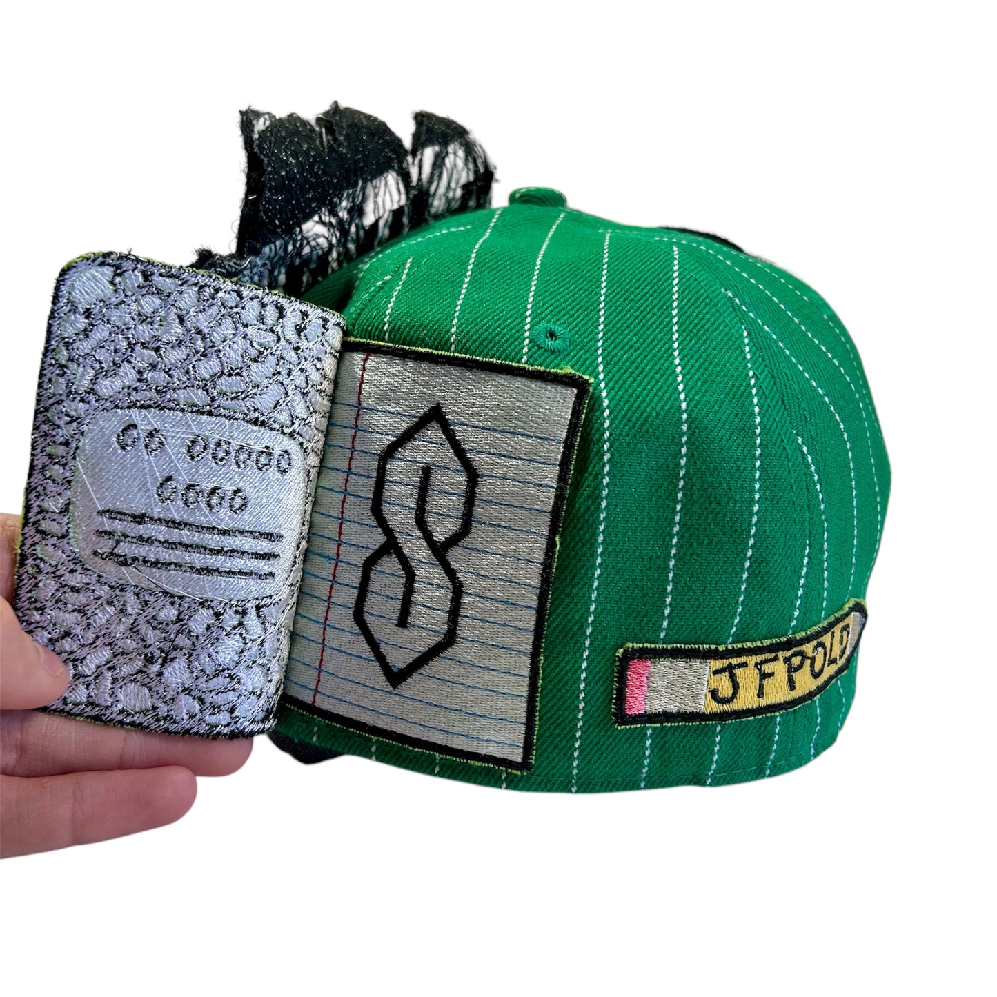 1/1 Rad Dude Green Stripped Hat