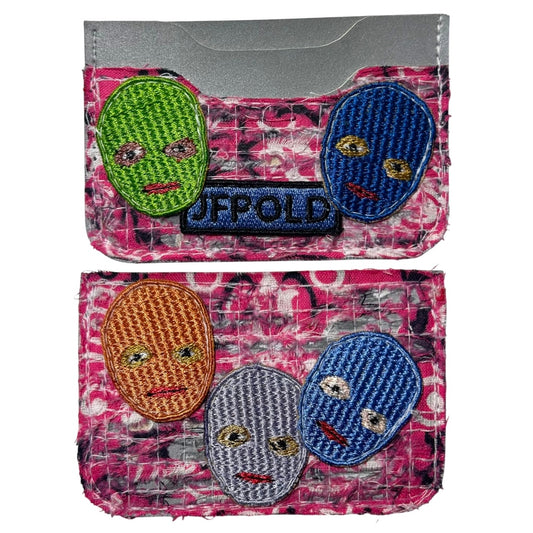 Plastered Faces 1/1 Pink 3MM Cardholder