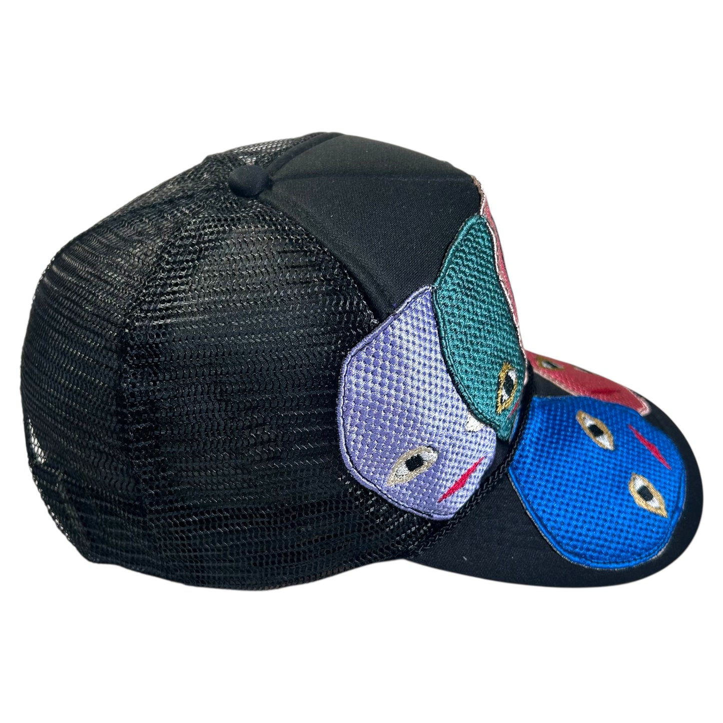 Plastered Faces Black Trucker Hat 1/1