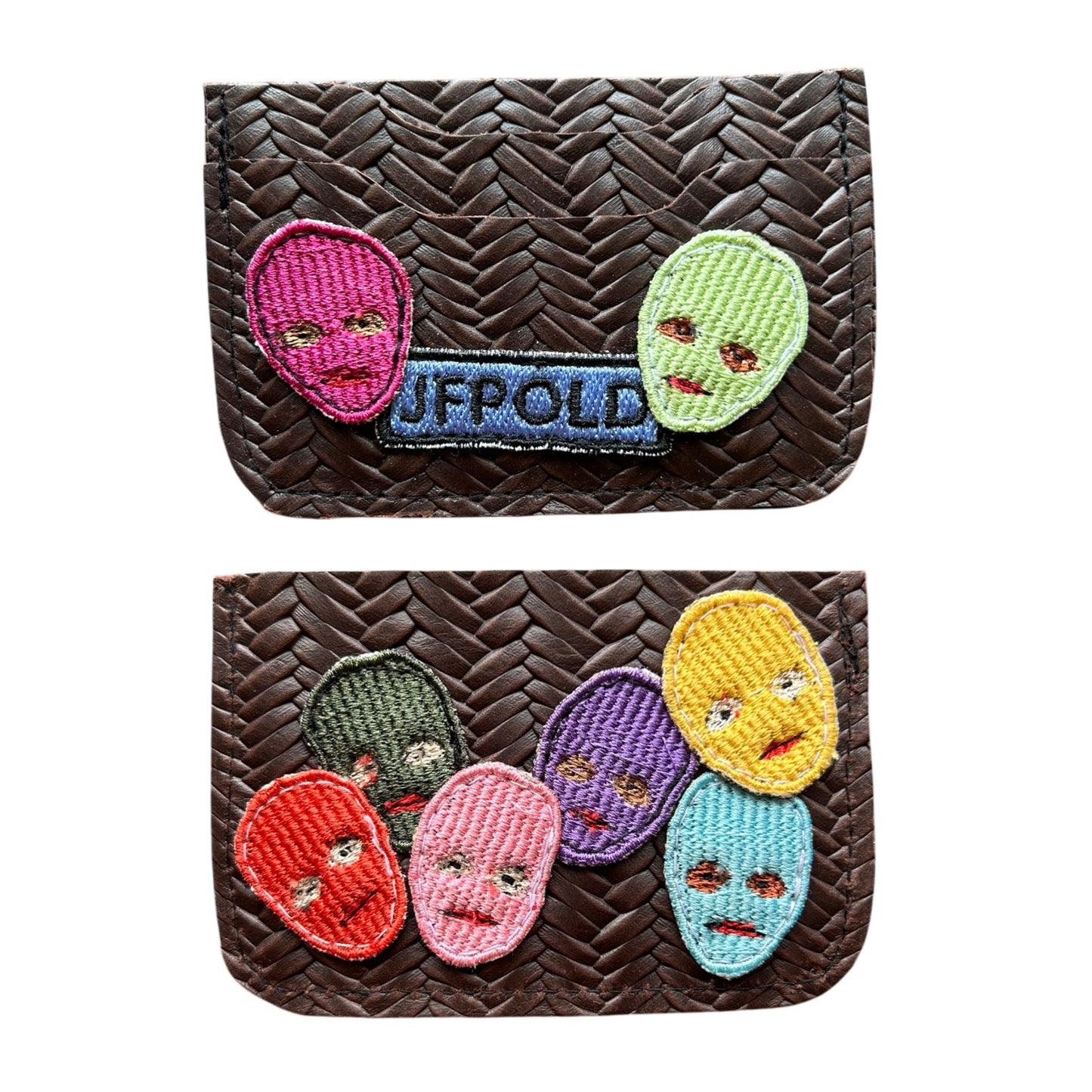 Plastered Faces Cardholders (1-12)