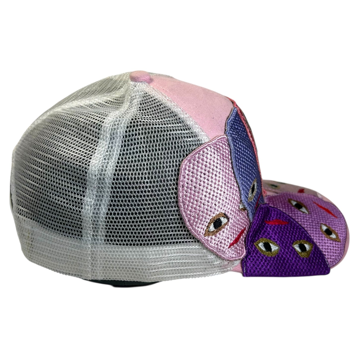 Plastered Faces Pink Trucker Hat 1/1