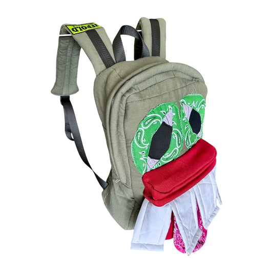 Monster backpack Olive Green 1/1