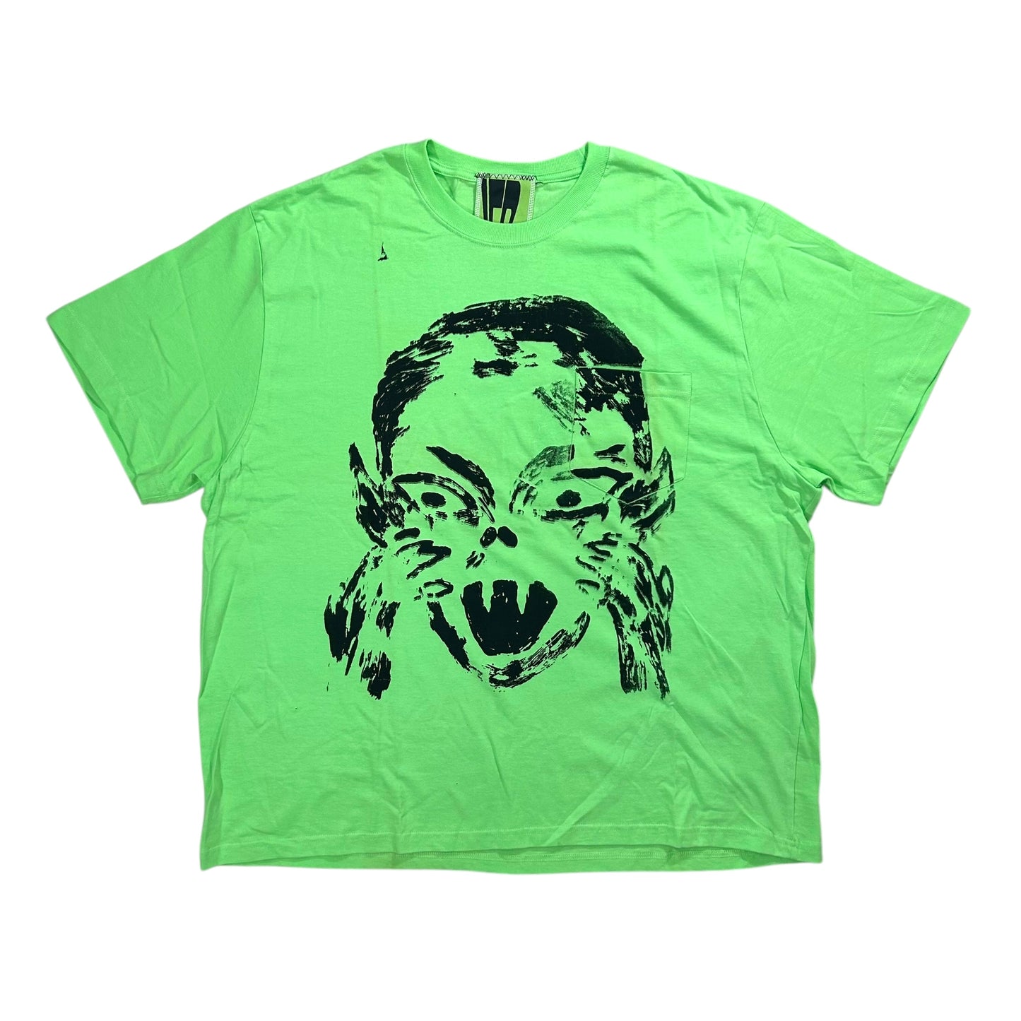 Skin Shedder 1/1 Neon Green Tee (Size XL)