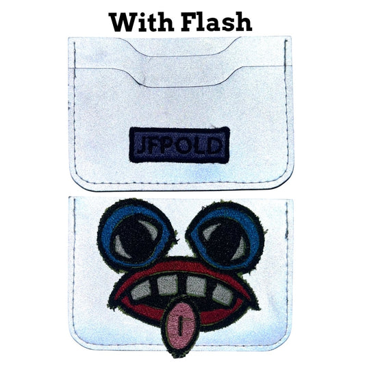 Monster Face 1/1 Reflective 3MM Cardholder