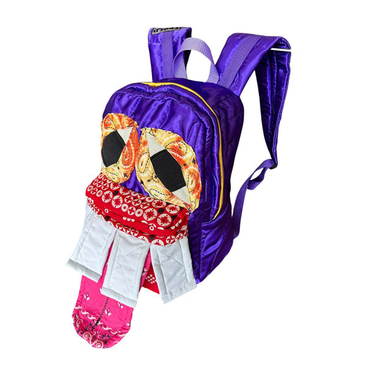 Monster backpack Purple 1/1