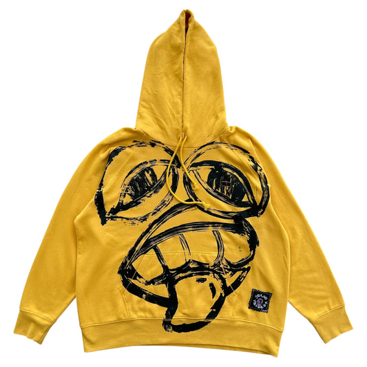 Monster Face 1/1 Yellow Hoodie (Size XL)