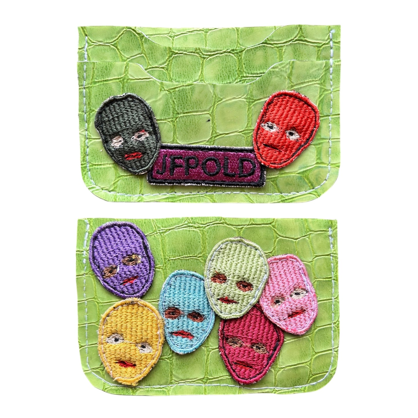 Plastered Faces Cardholders (1-12)