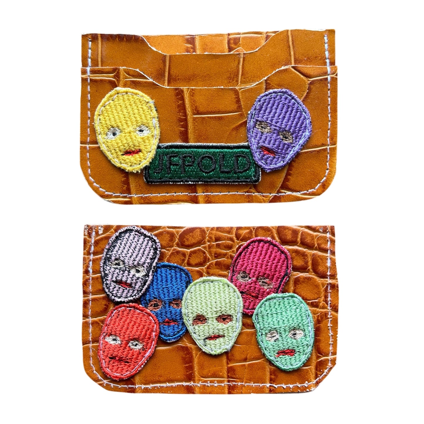 Plastered Faces Cardholders (1-12)