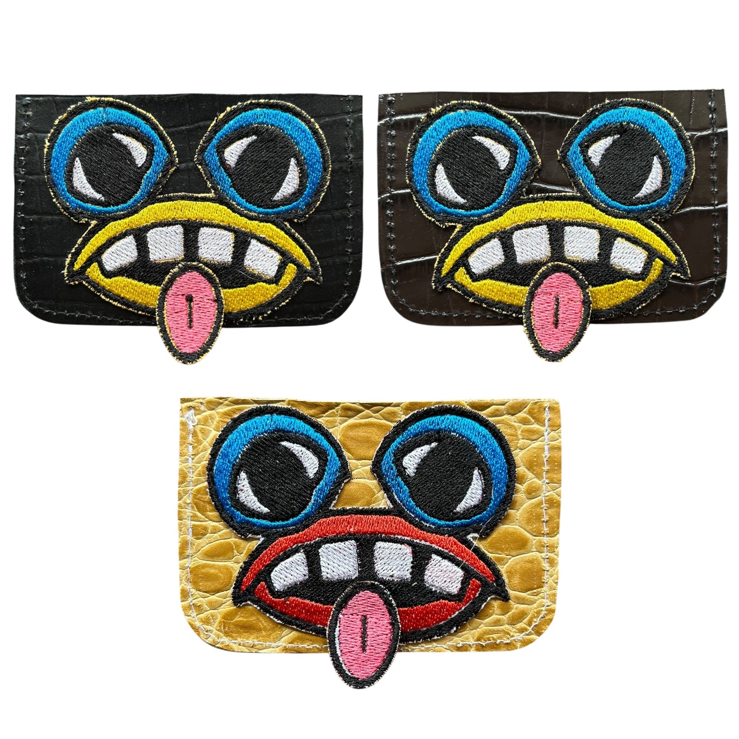 Monster Face Cardholders (1-3)