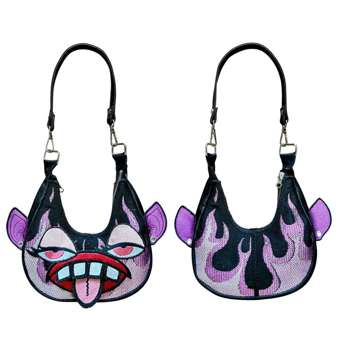 Flaming Purple Goblin Purse 1/1