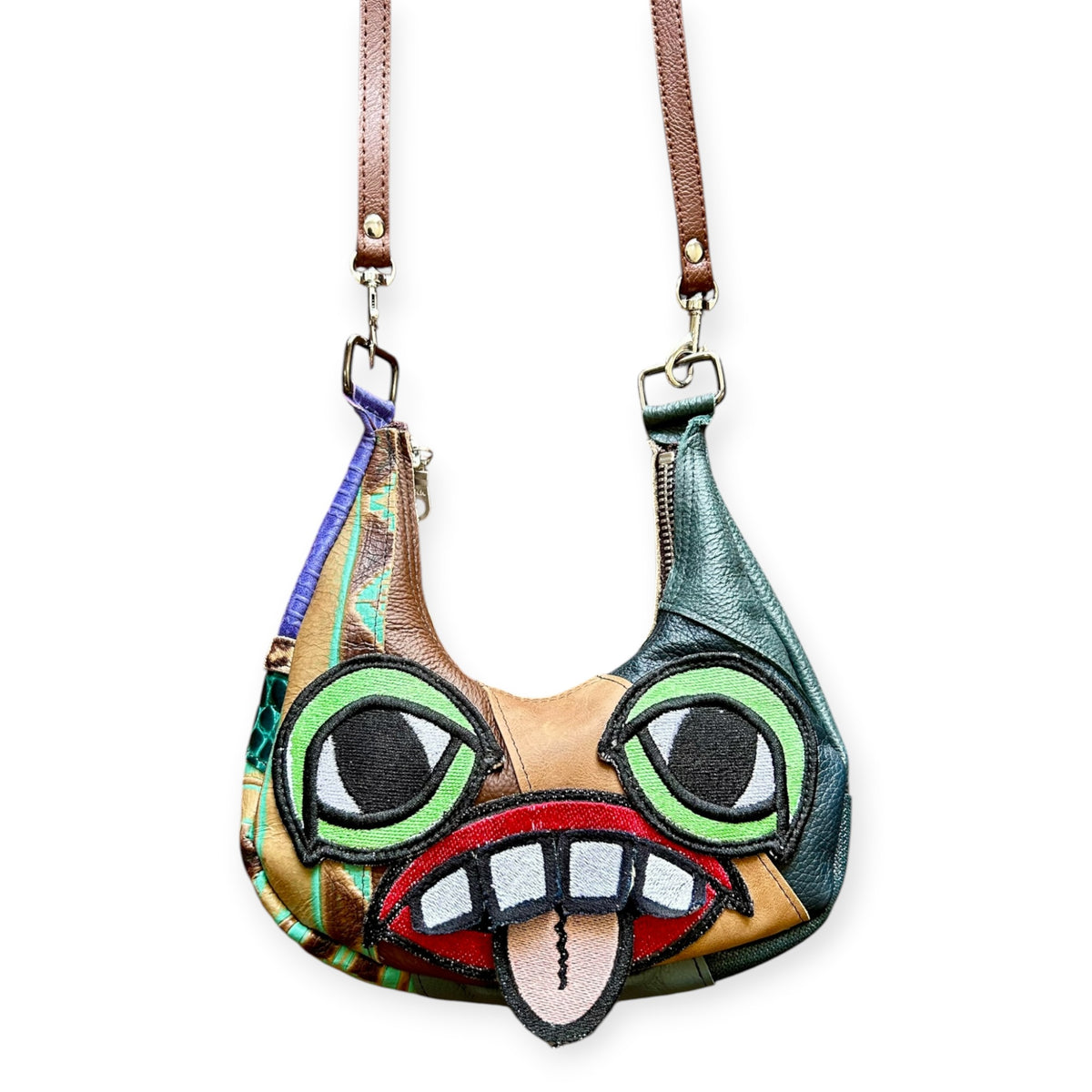 Crocodile Crossbody Monster Purse 1/1