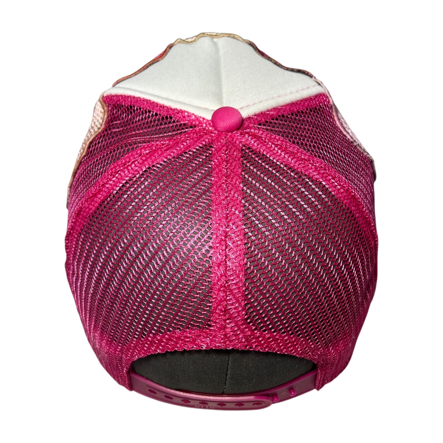 Plastered Faces Pink Trucker Hat 1/1