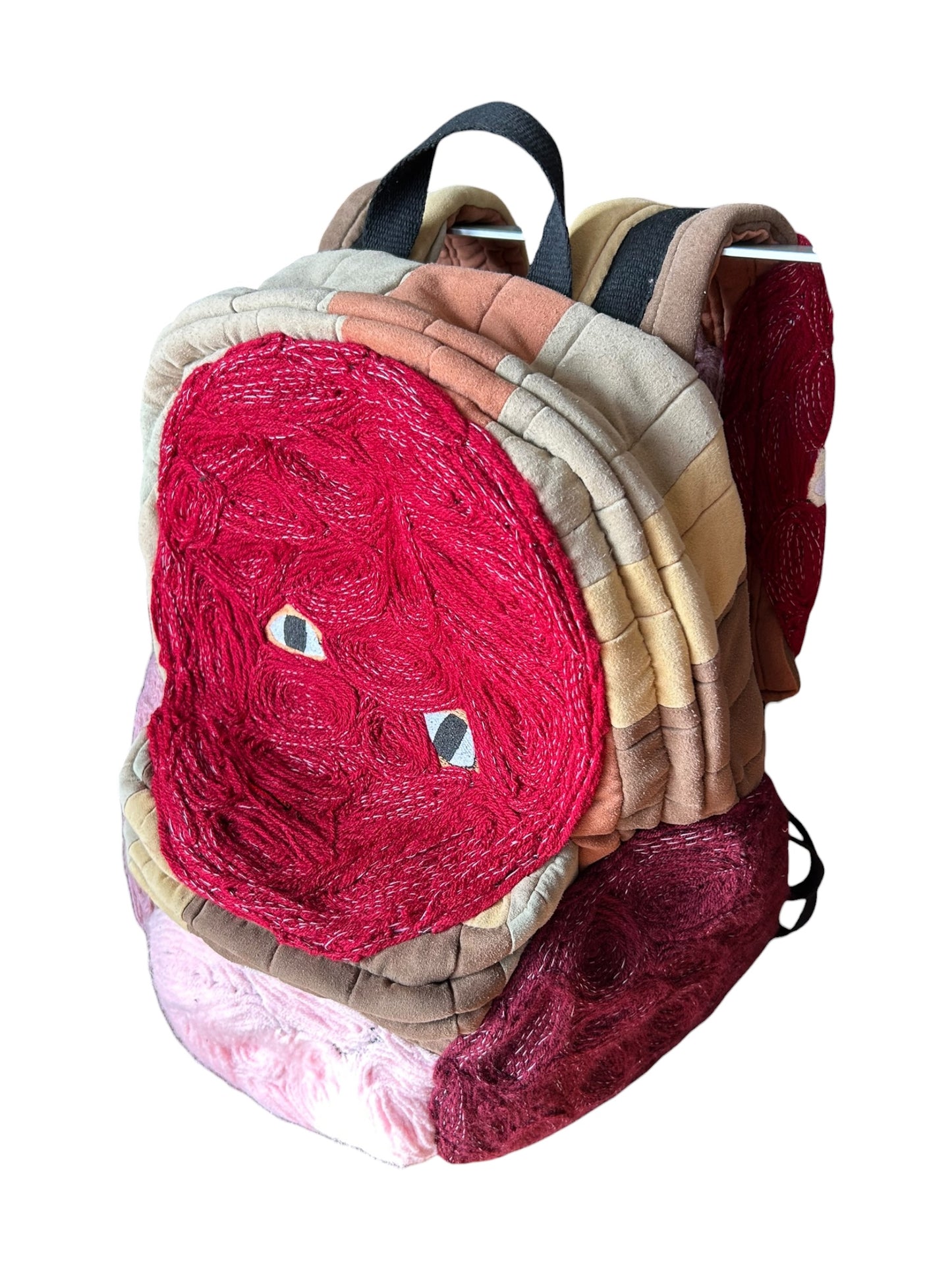 Plastered Faces Backpack Rose 1/1