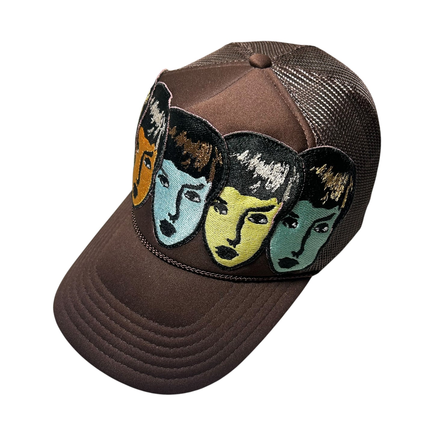 Womanly Beauty Trucker Hat Brown 1/1