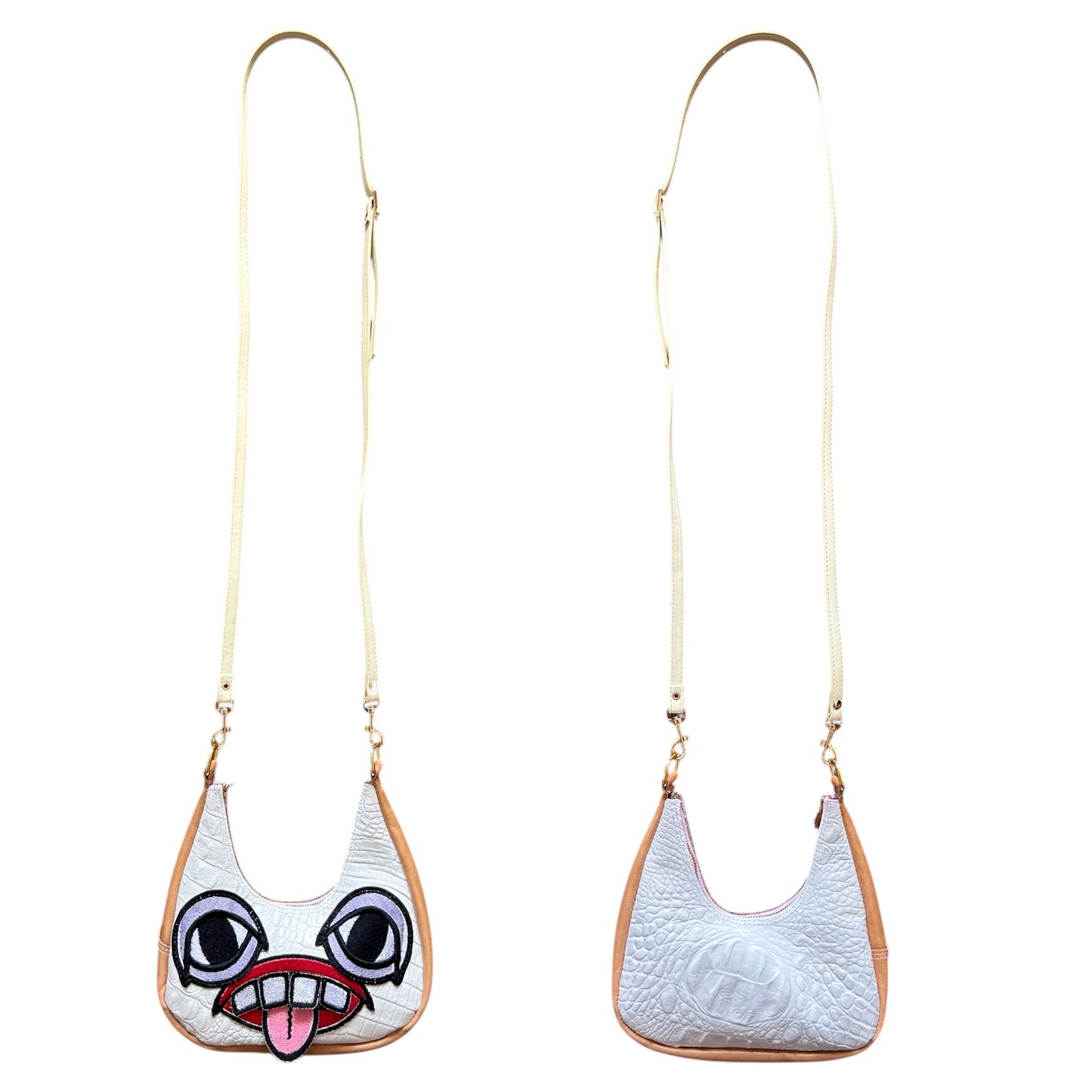 Fancy Crocodile Crossbody Monster Purse 1/1