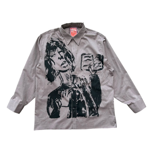 Sacred Book 1/1 Button up (Dusk Brown Size XL)