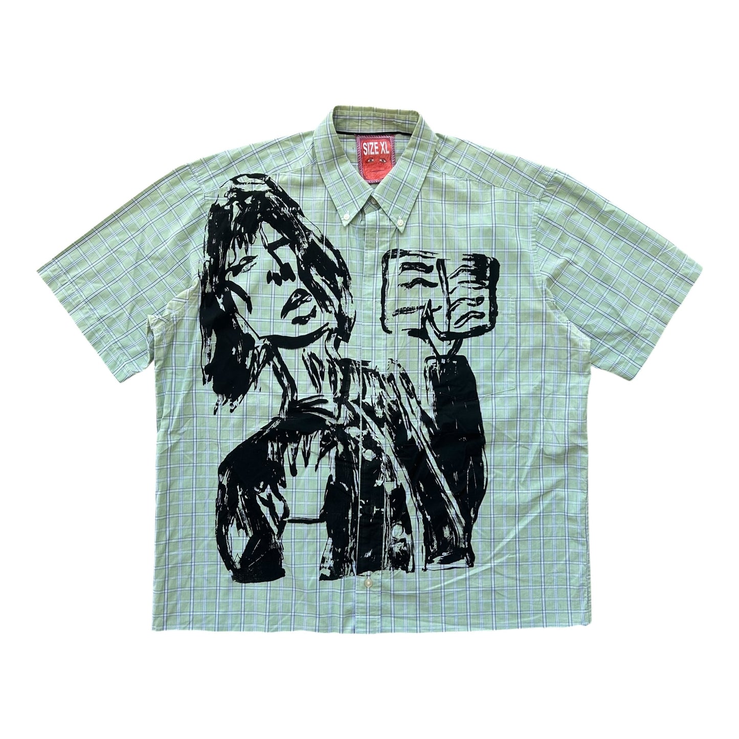 Sacred Book 1/1 Button up (Light Green Size XL)