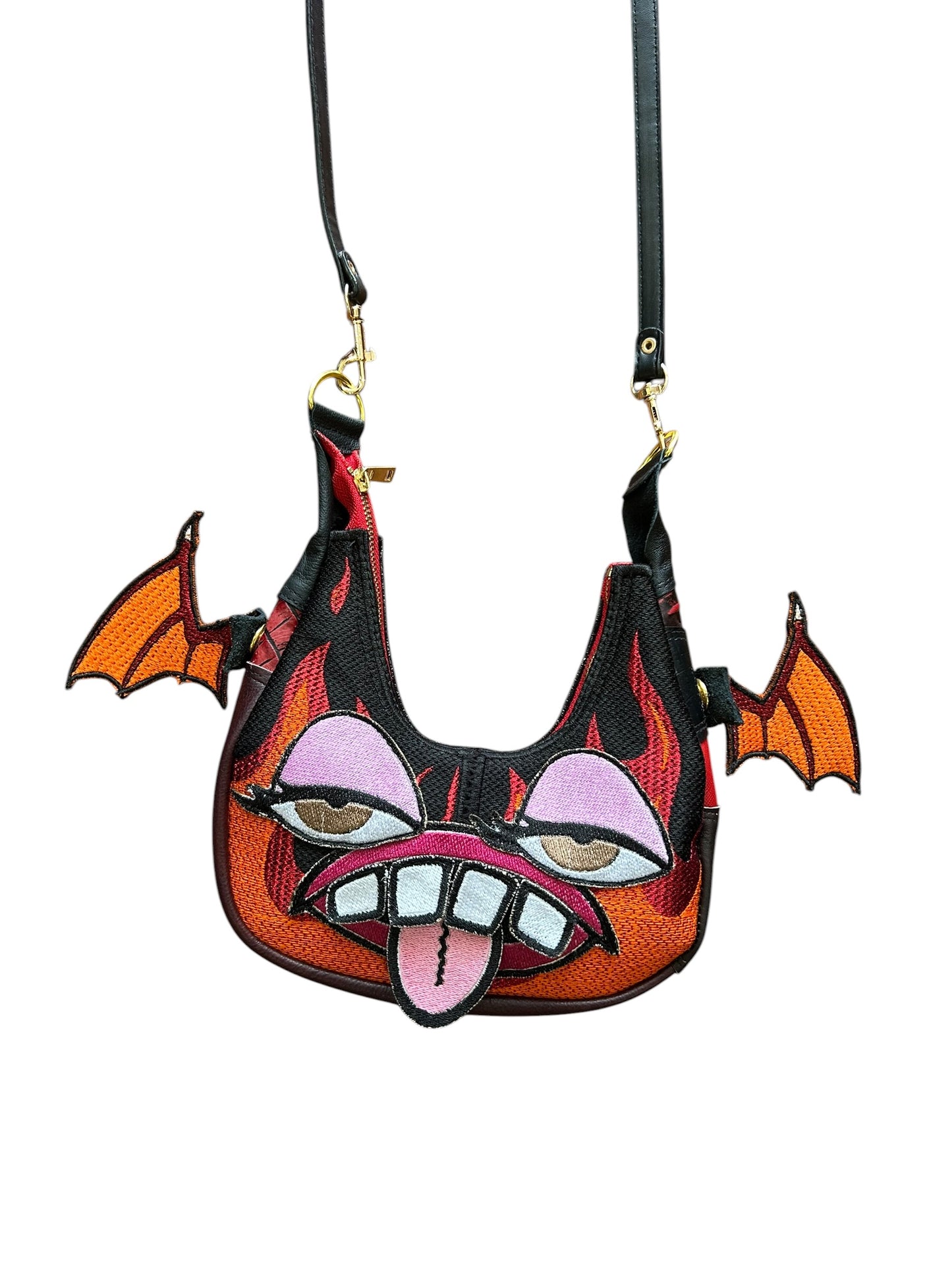 Flaming Monster Purse 1/1
