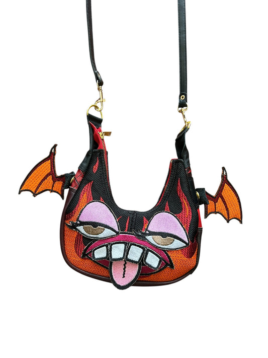 Flaming Monster Purse 1/1