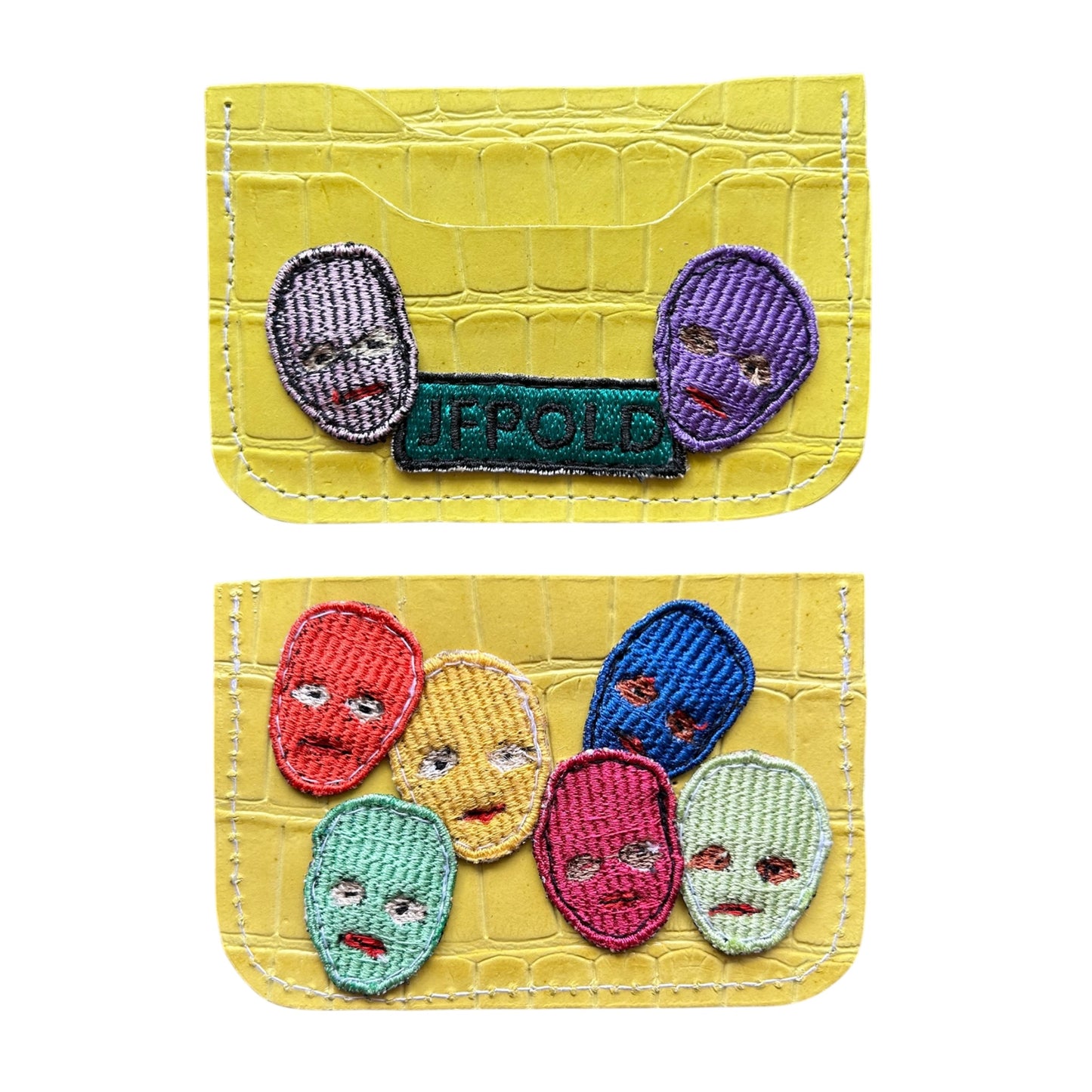 Plastered Faces Cardholders (1-12)