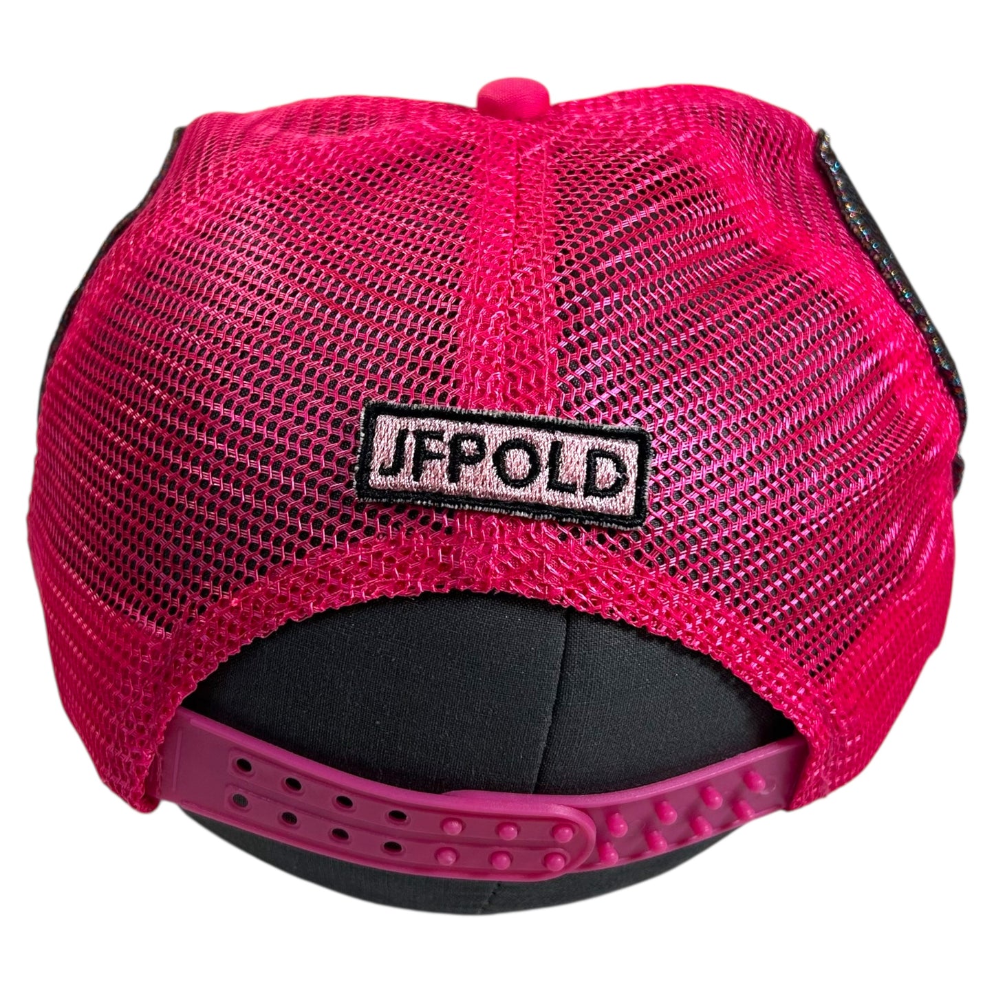 Plastered Faces Pink Trucker Hat 1/1