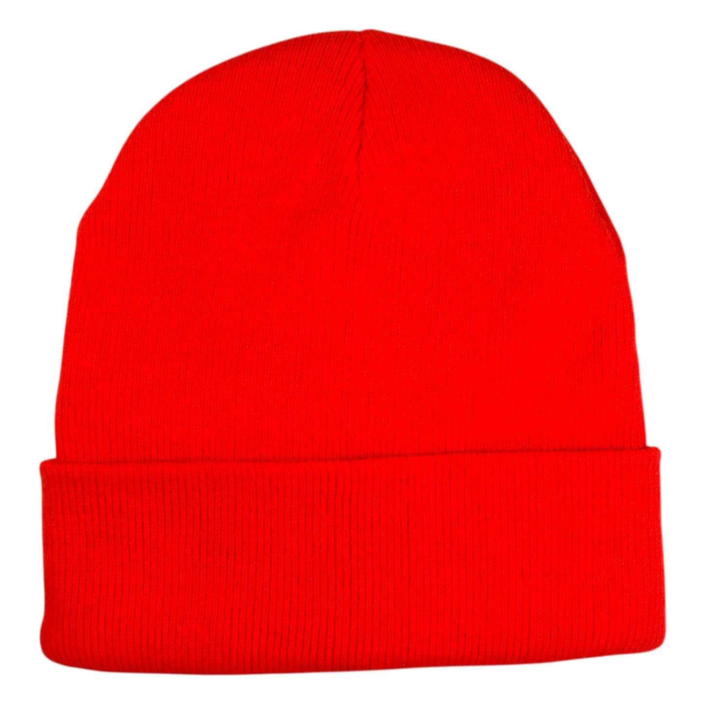 Plastered Faces Orange Beanie 1/1