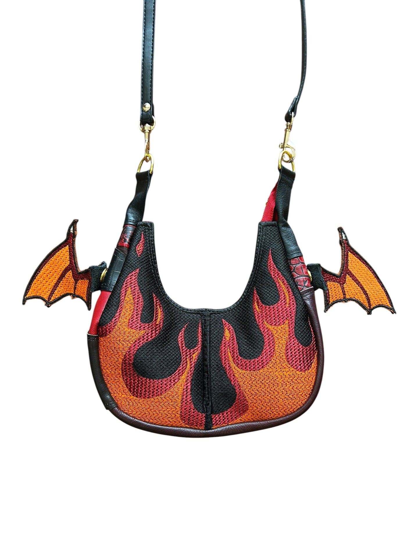 Flaming Monster Purse 1/1