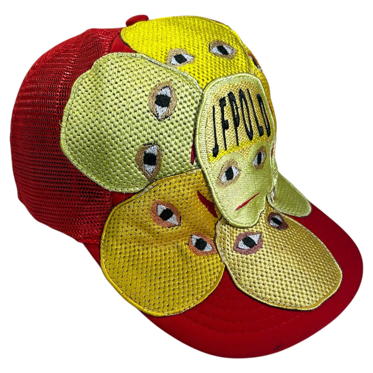 Plastered Faces Red Trucker Hat 1/1