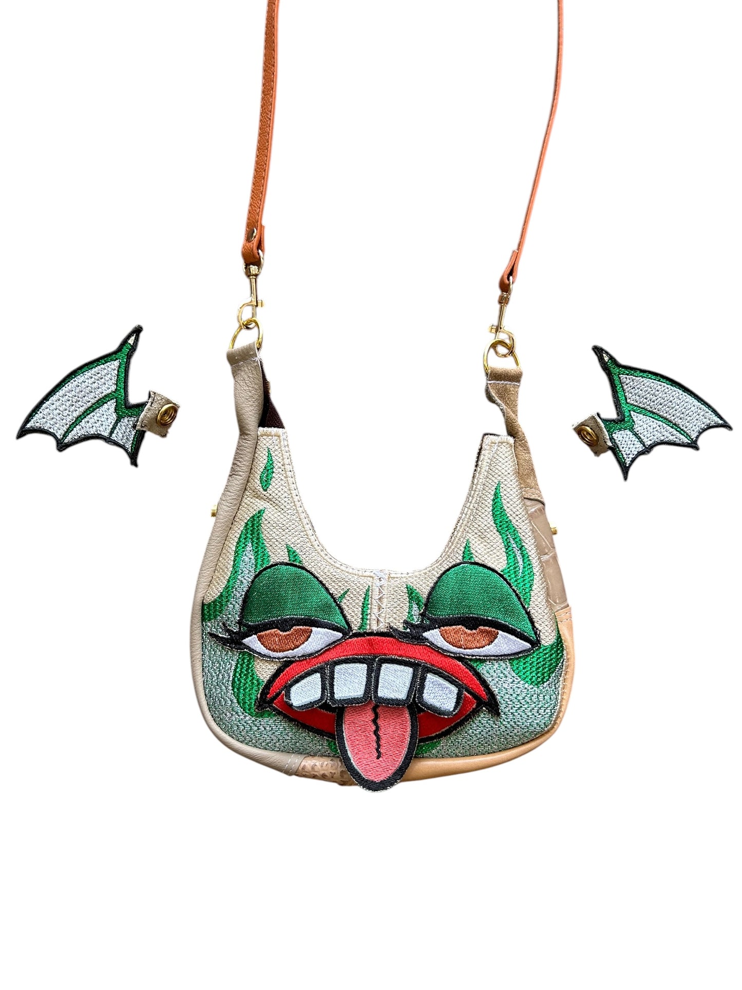 Flaming Monster Purse 1/1