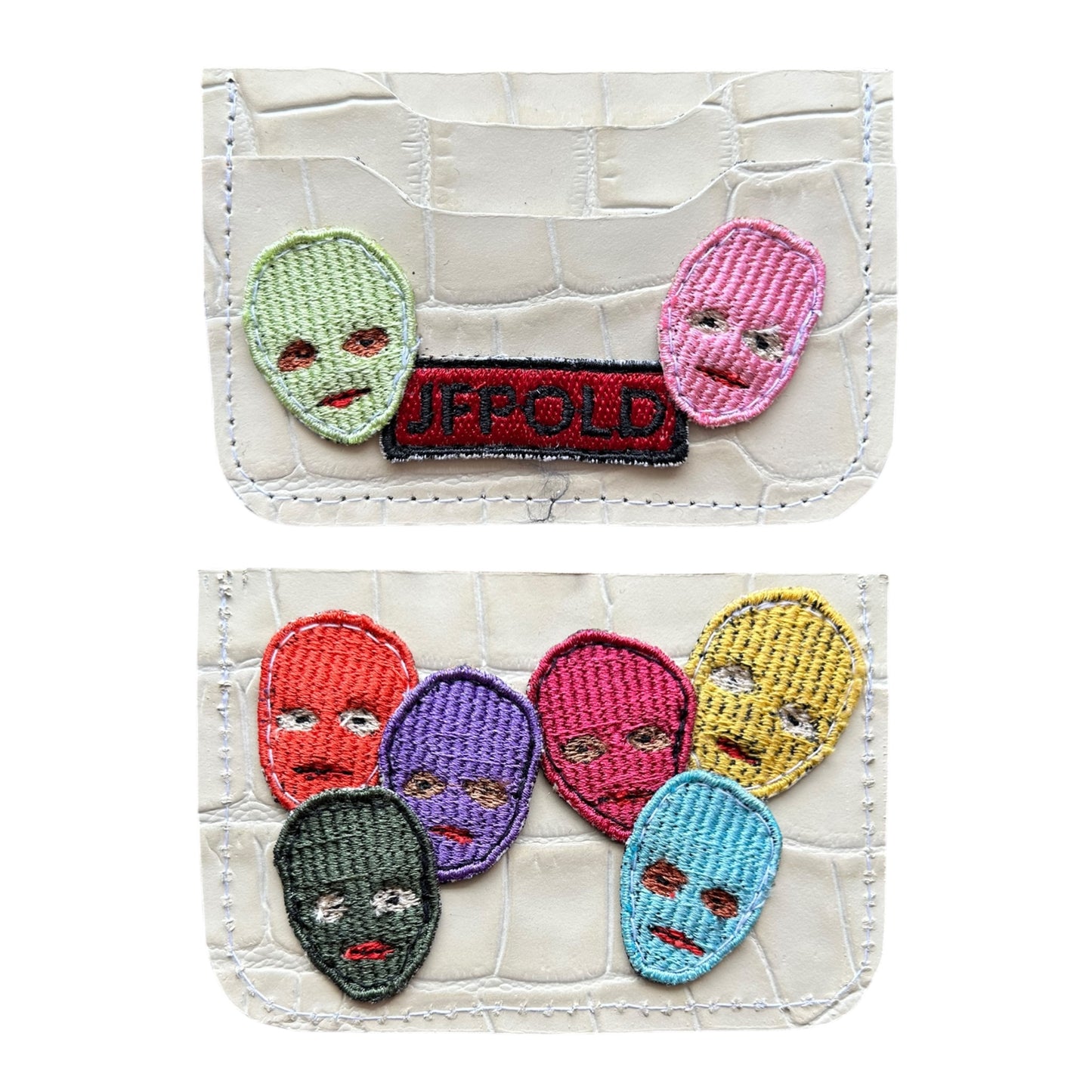 Plastered Faces Cardholders (1-12)
