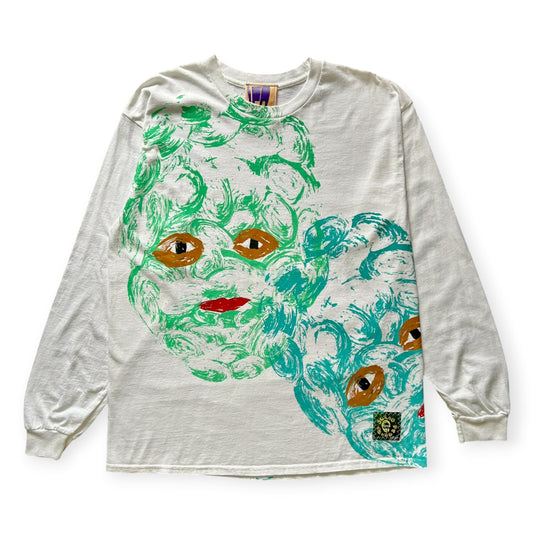 Plastered Faces 1/1 White (Size M)