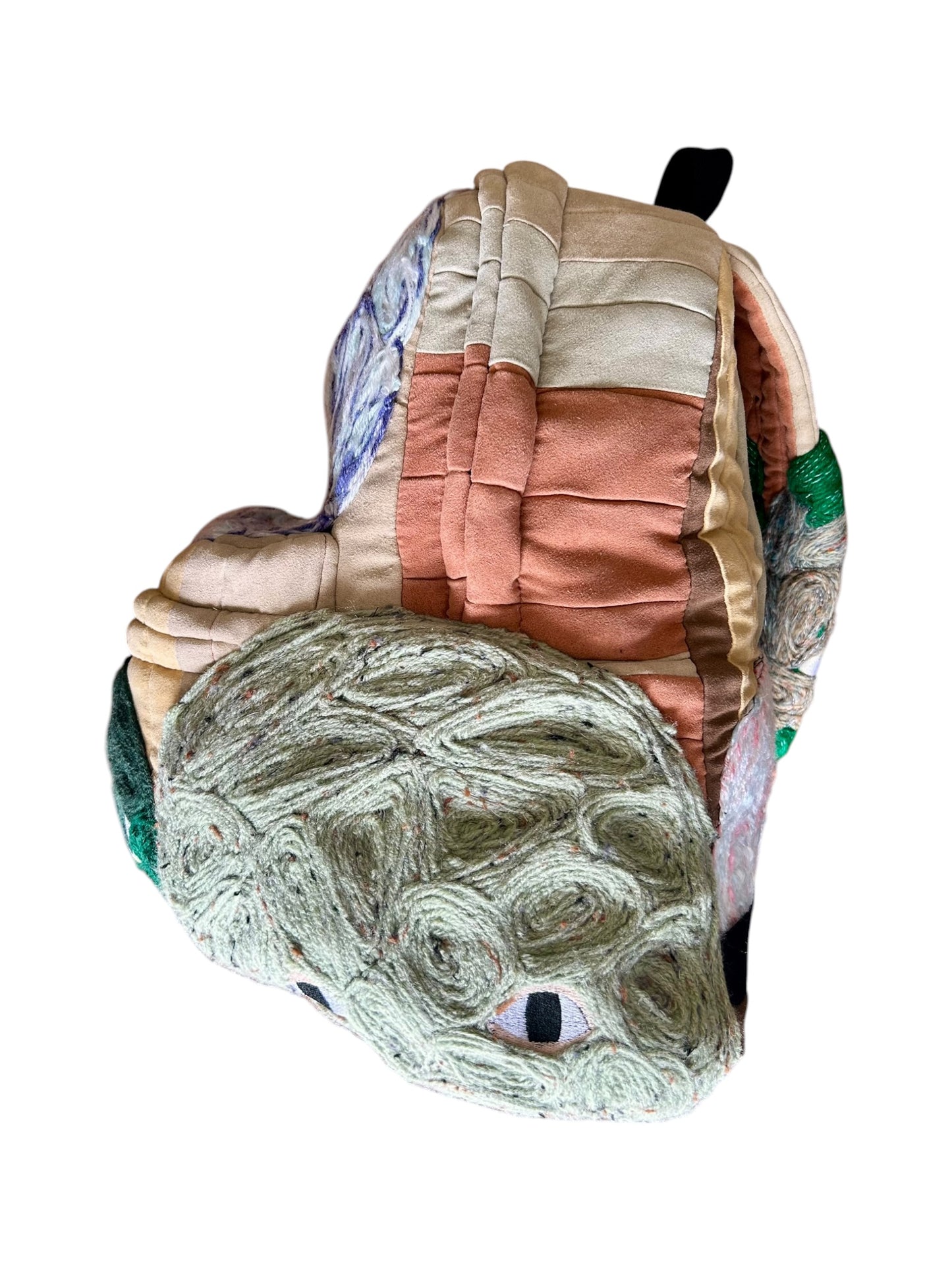Plastered Faces Backpack Soft Toned 1/1