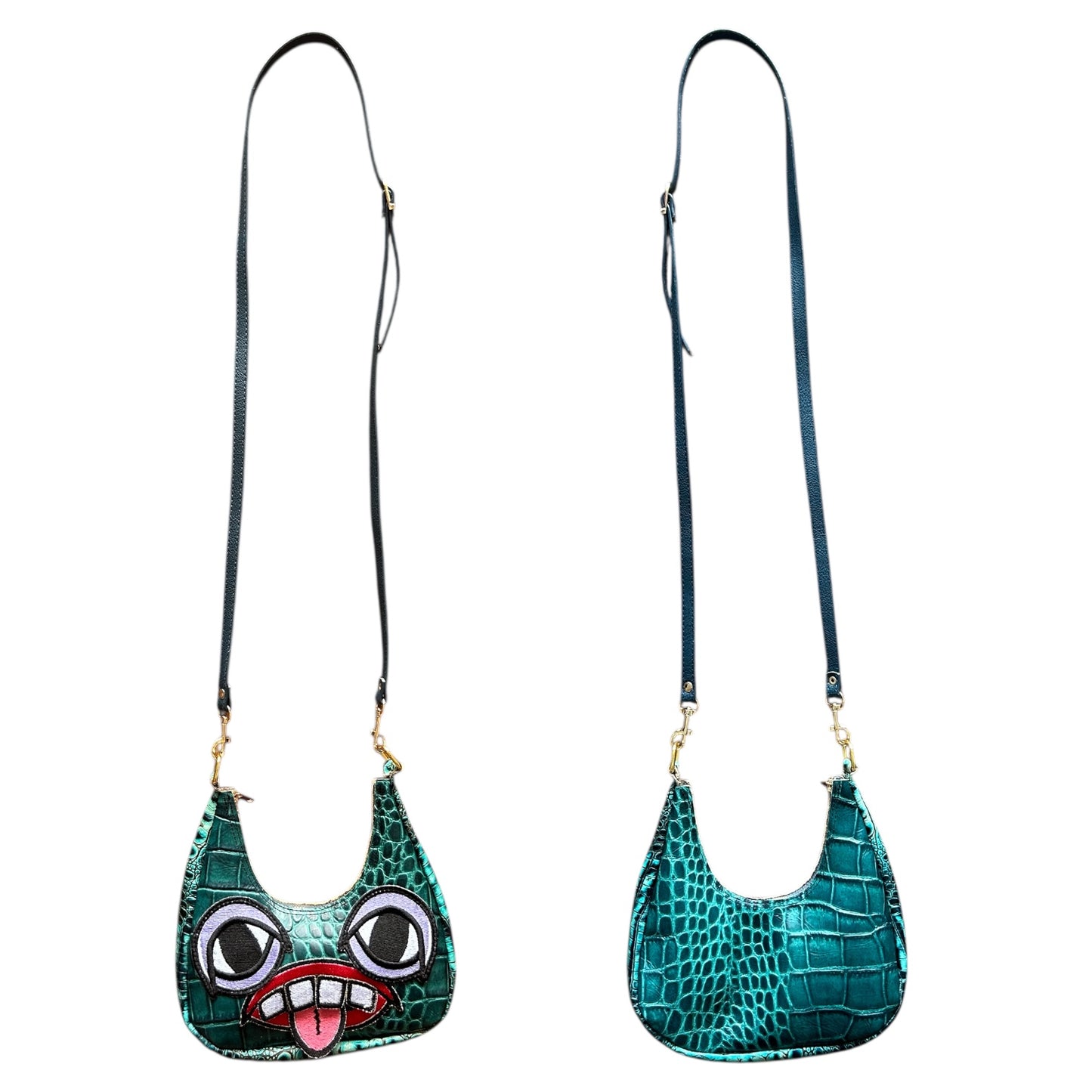 Oceanic Crocodile Crossbody Monster Purse 1/1