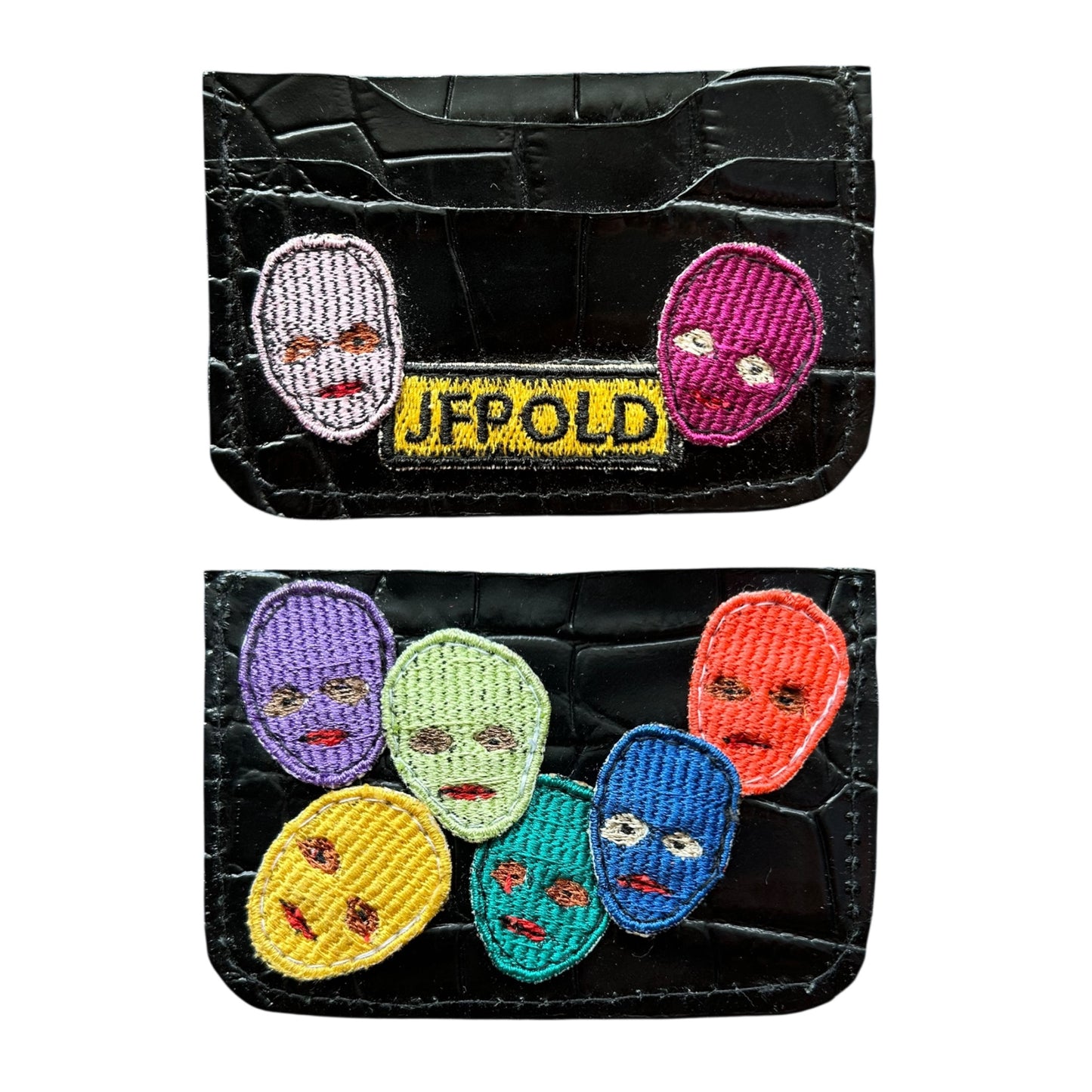 Plastered Faces Cardholders (1-12)