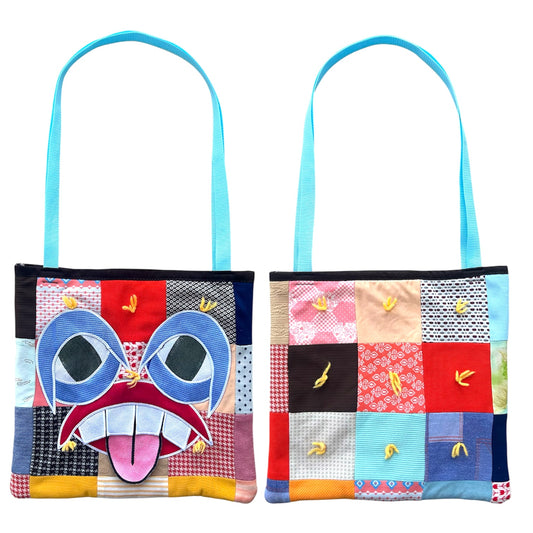Patch Quilt Monster Bag 1/1 (15.5in x 16in)